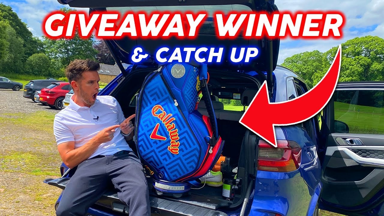 Giveaway Winner + HUGE Announcement So the winner of the bag is...
Big shout out to Callaway for letting me do this giveaway and remember, if they don't claim the bag in 72 hours, I'm picking somebody else!
Remember to enter the giveaway for the 2 iron, hopefully it will go to someone who can actually hit it somewhere near the middle!