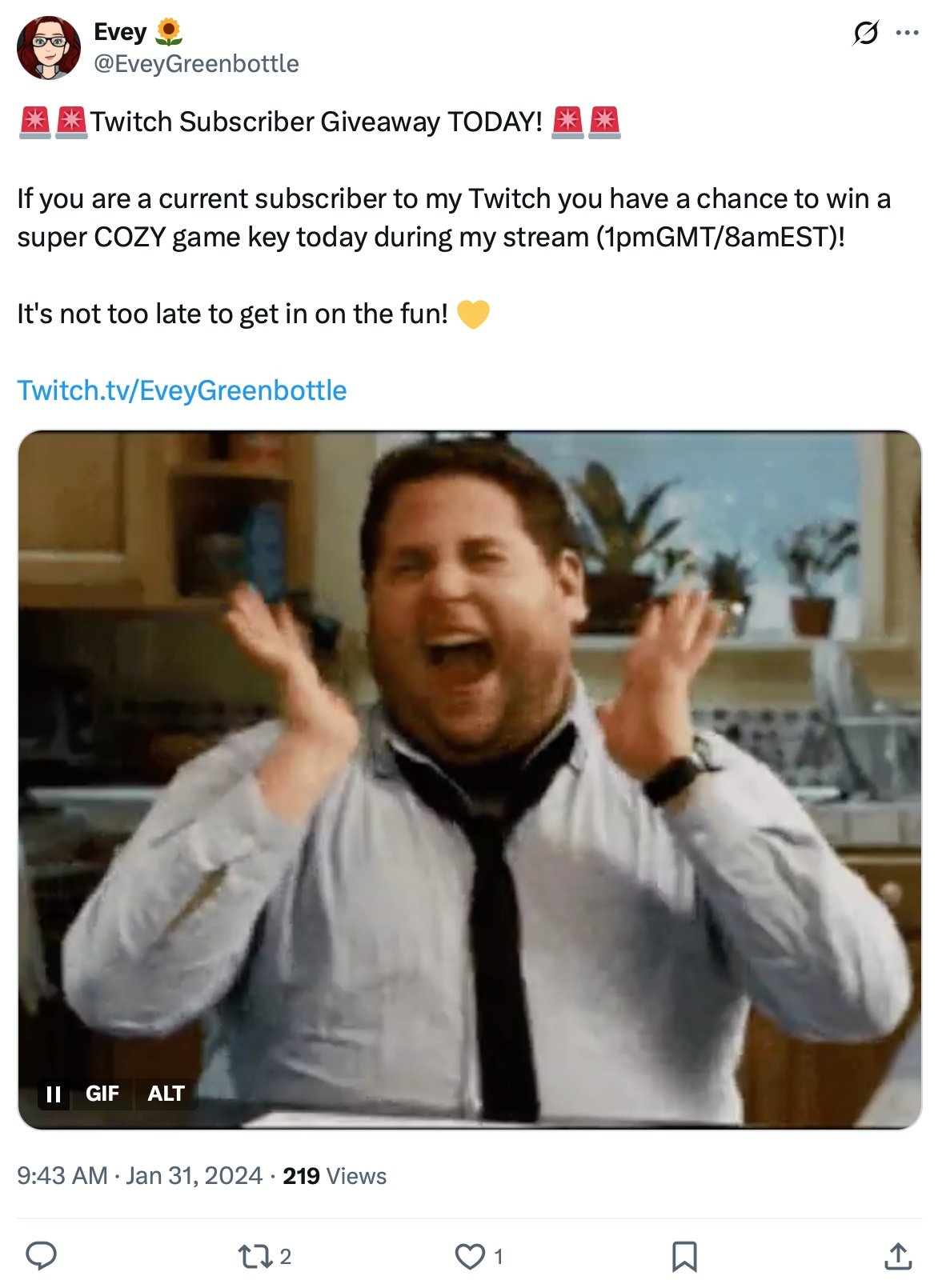 Green Bottle product showcased on X Screenshot showcasing Green Bottle product on X