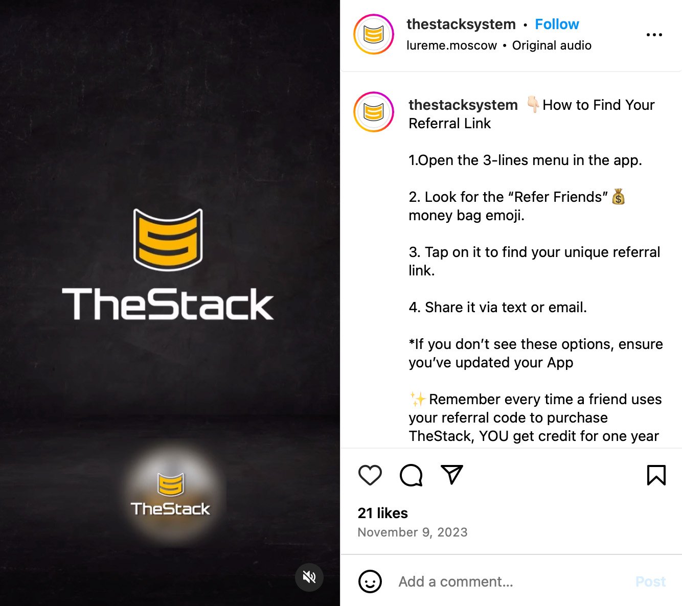 Explore The Stack system on Instagram The Stack system product featured on Instagram