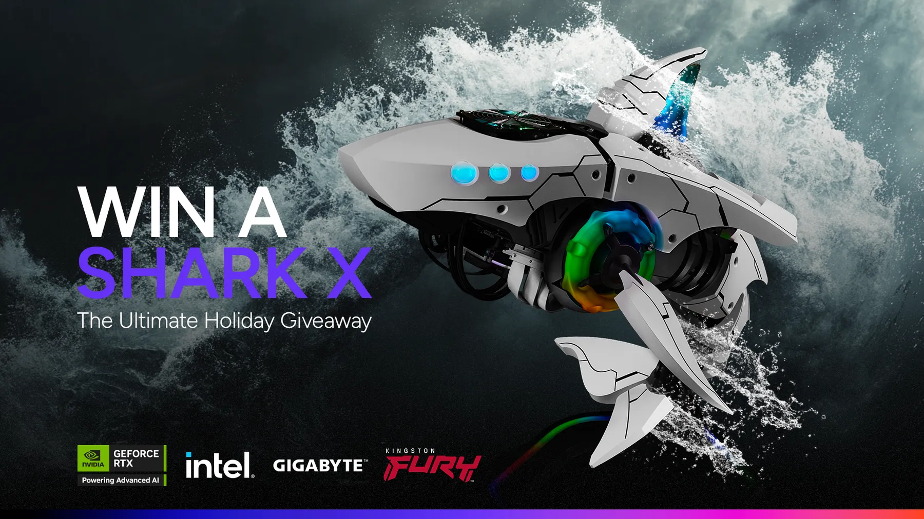 Cooler Master Shark X giveaway promotion bann
