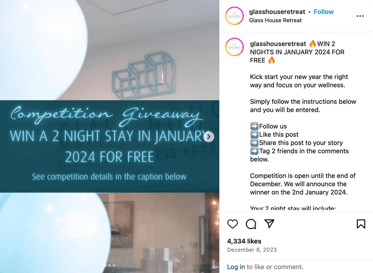 Incentivise Entries With A Weekend Getaway Prize Weekend getaway prize for Mother's Day giveaway